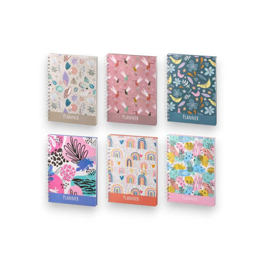 Picture of PLANNER SPIRAL COVER 17X24CM